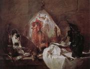 Jean Baptiste Simeon Chardin la raie china oil painting artist